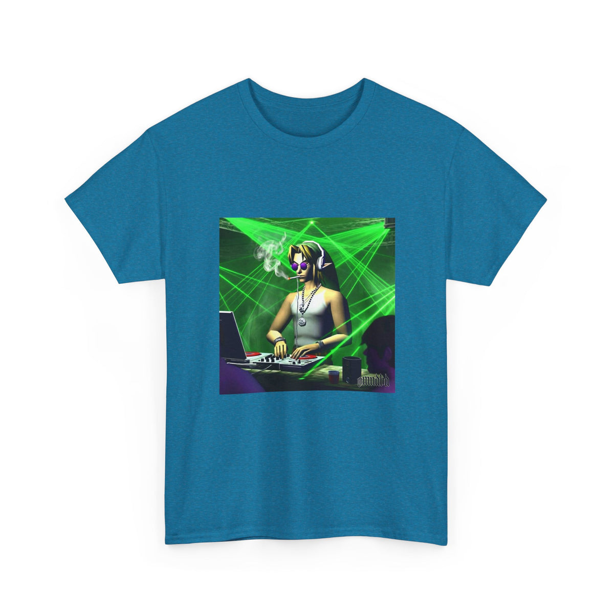 DJ Link Smoking At The Rave Tee