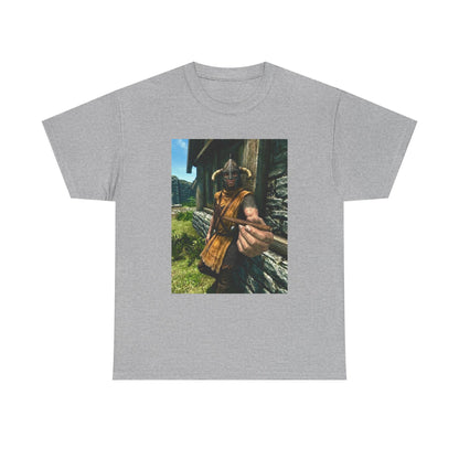 Horned Warrior Offering A Blunt Tee