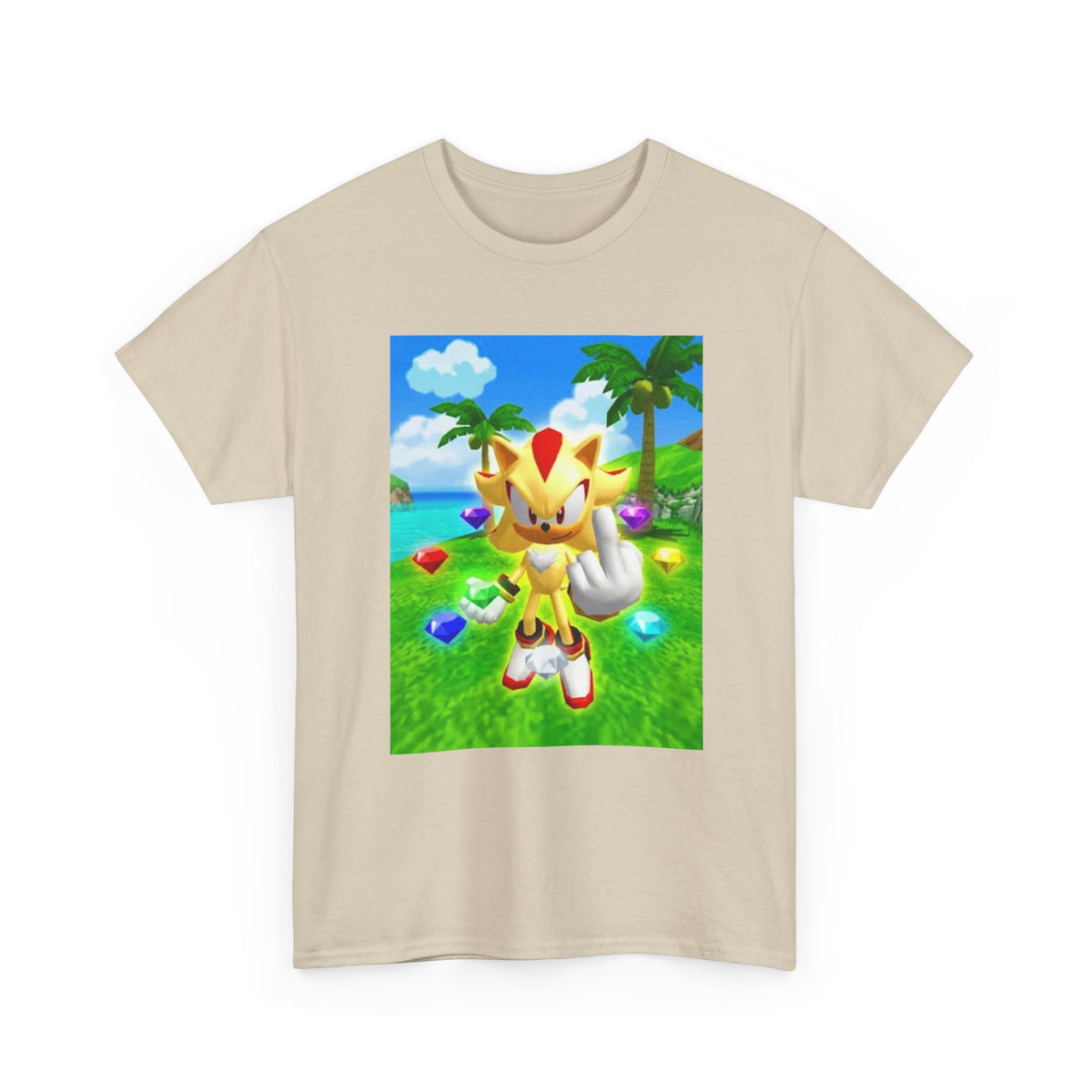 Super Shadow Flipping The Bird Tee