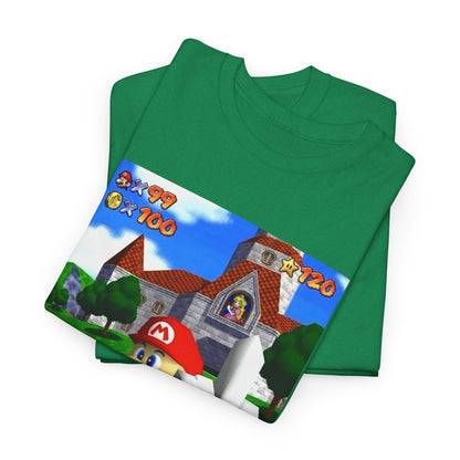 Mario Giving The Finger At Peach's Castle