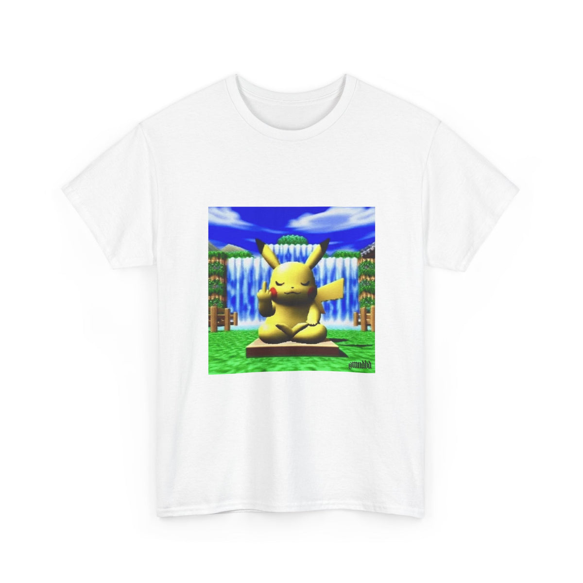 Zen Pikachu Giving The Finger Tee