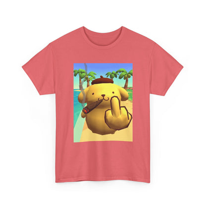 Pompompurin Smoking And Flipping The Bird