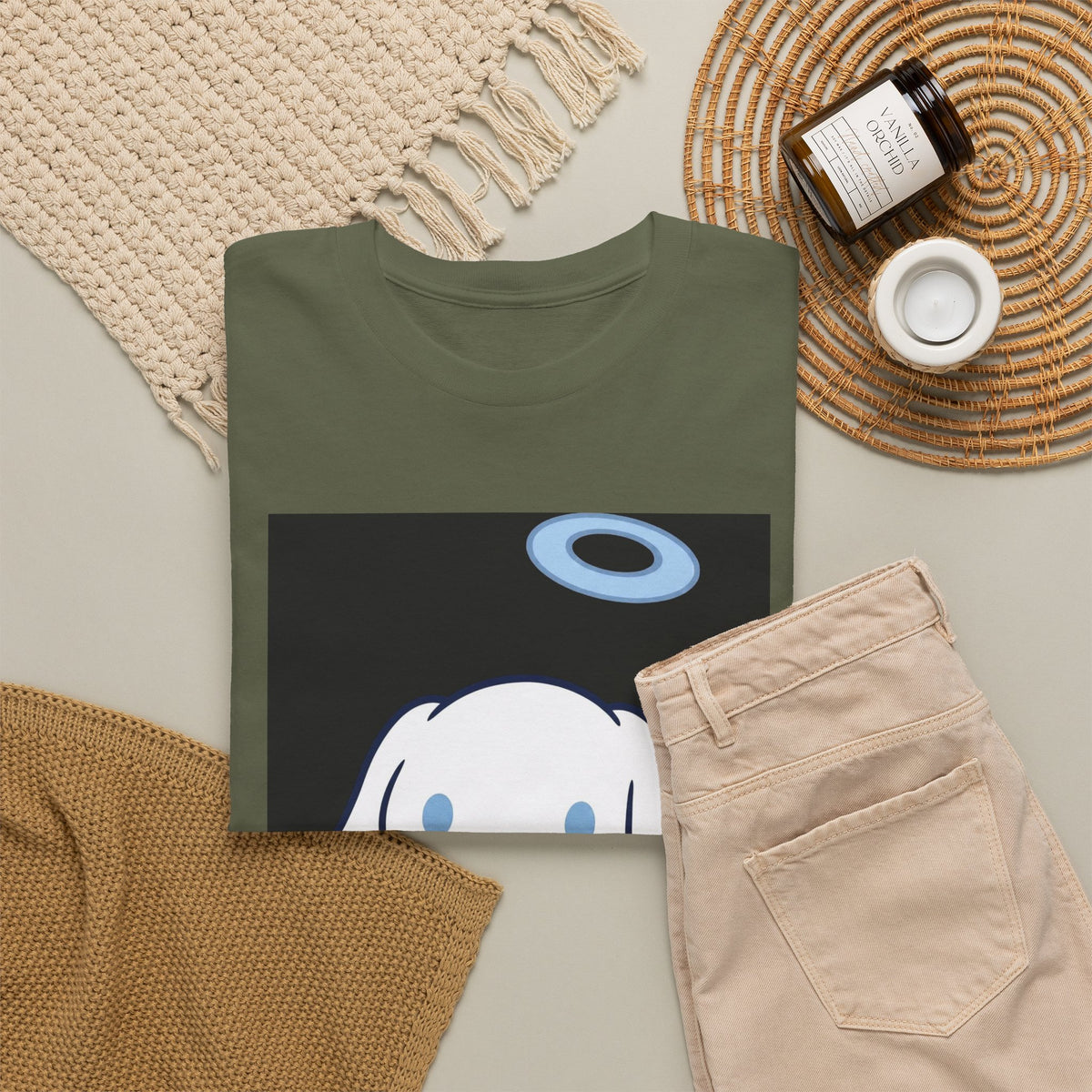 Cinnamoroll Angel Praying Heavenly Cloud Tee