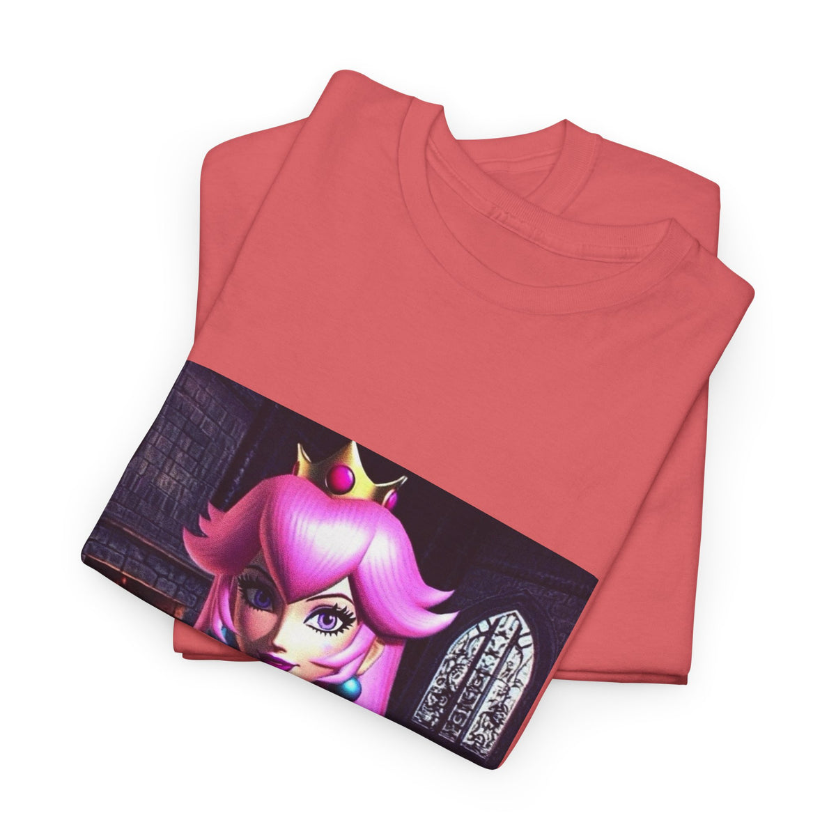 Gothic Pink Princess Peach In Castle