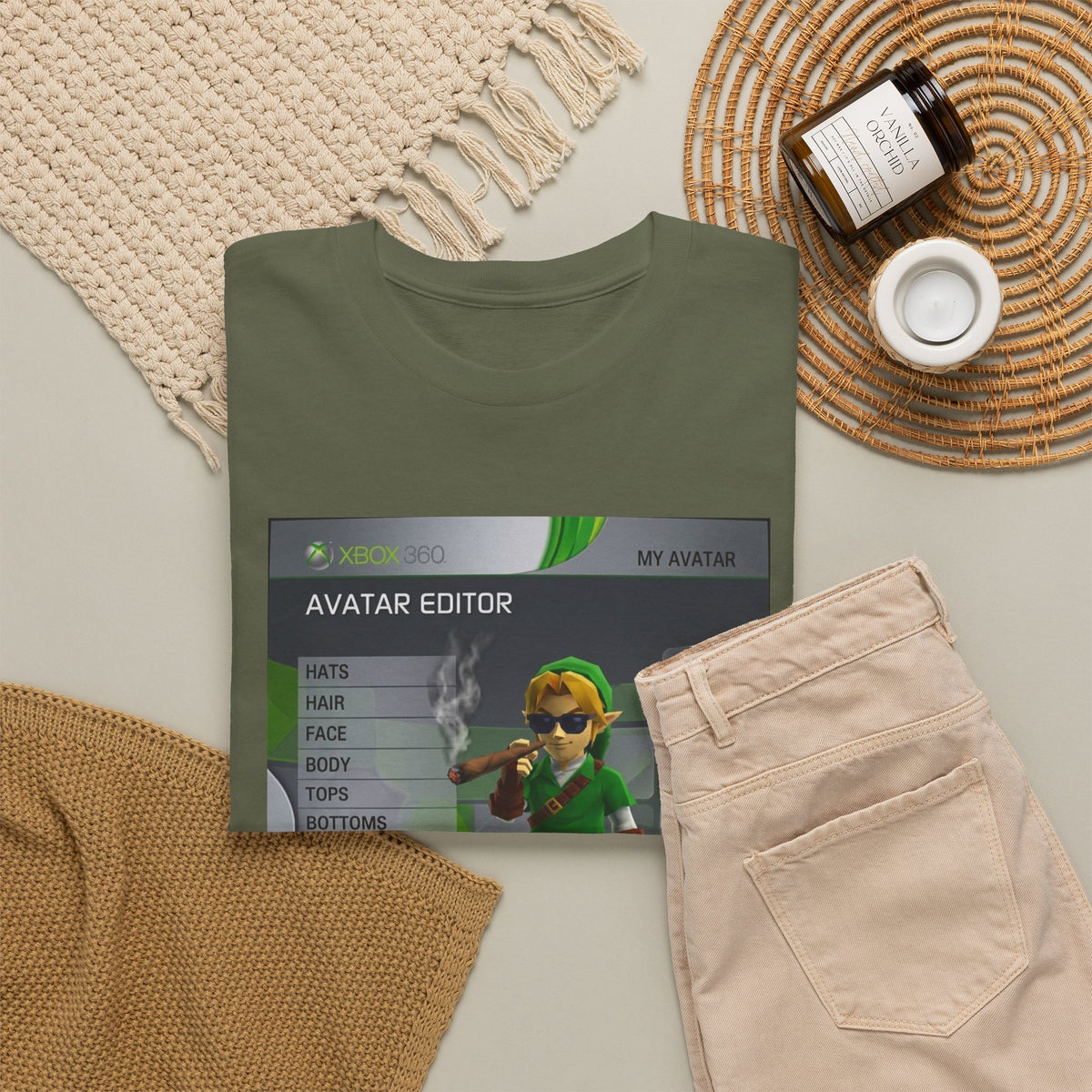 Chill Link Smoking Blunt Avatar Tee