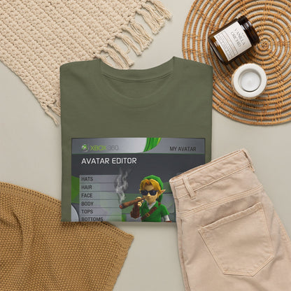 Chill Link Smoking Blunt Avatar Tee