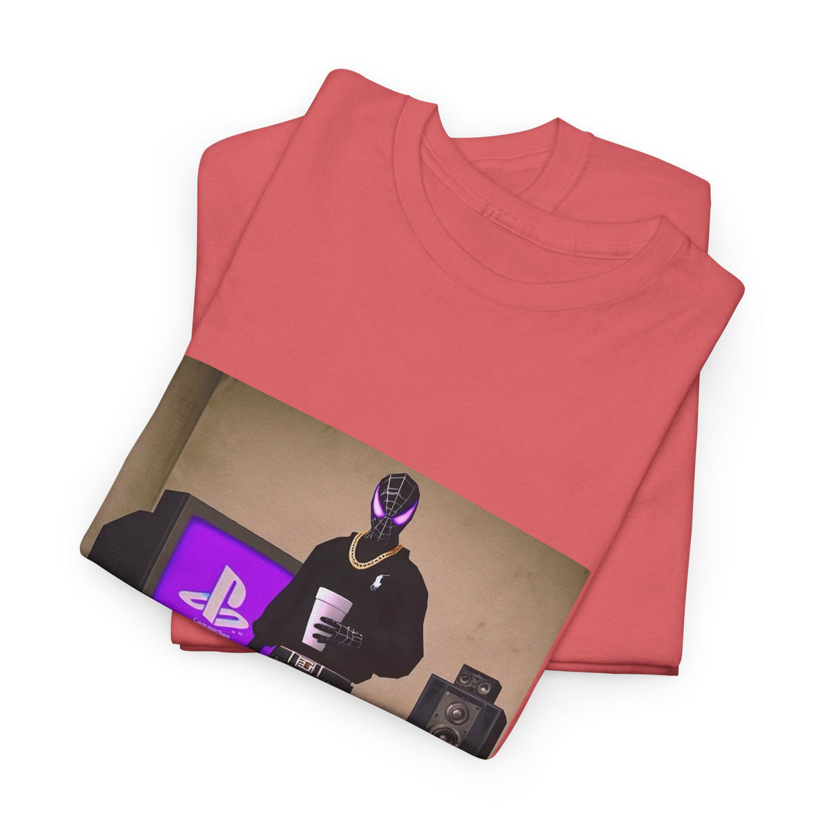 Miles Morales Gaming With Purple Haze