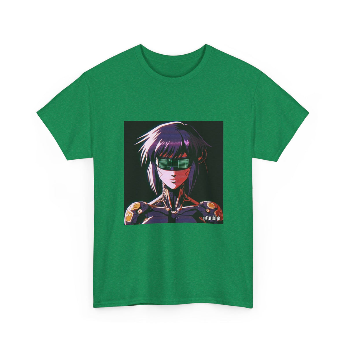 Major Kusanagi In Retro Cyberpunk Visor