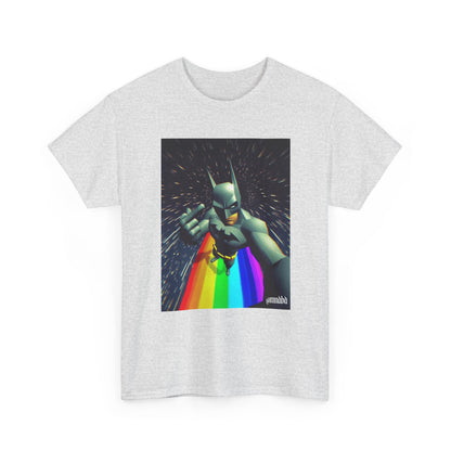 Batman Giving Finger On Rainbow Cape