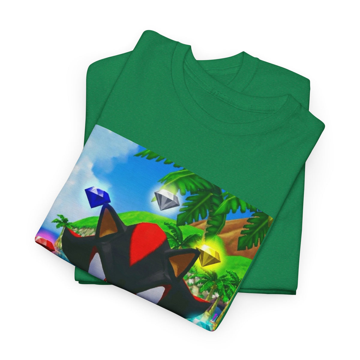 Shadow The Hedgehog Flipping The Bird Tee