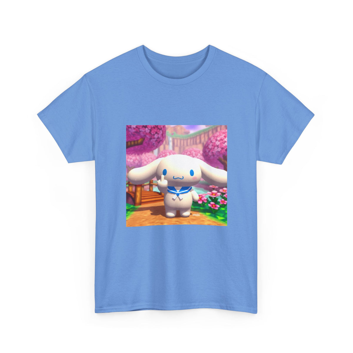 Cinnamoroll Showing The Middle Finger Tee