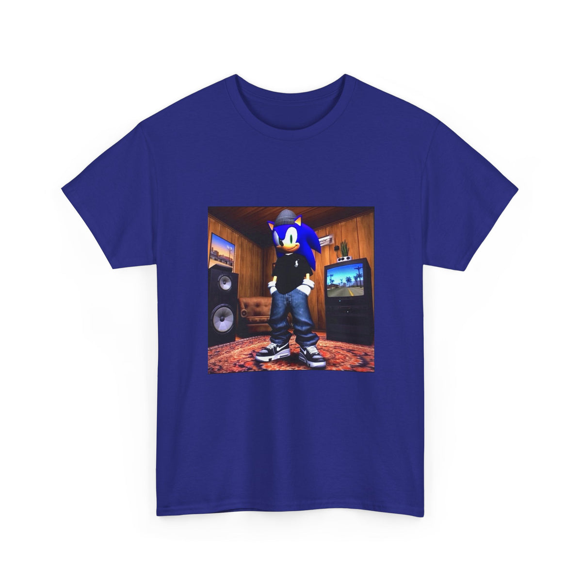 Gamer Sonic Dressed To Chill