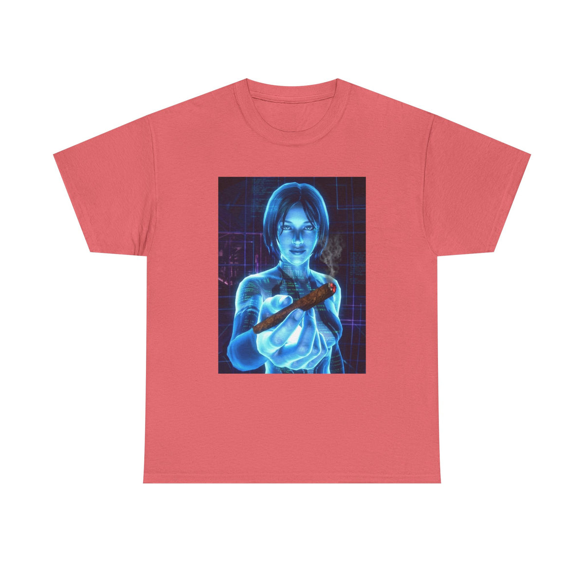 Holographic AI Offering You A Blunt Tee