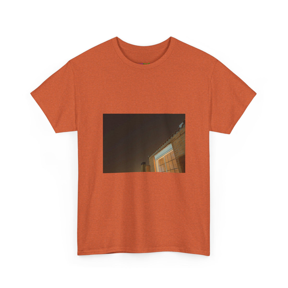 Neon Leaf Whisper Graphic Tee