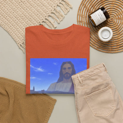 Link Meets Jesus, The Ultimate Question Tee