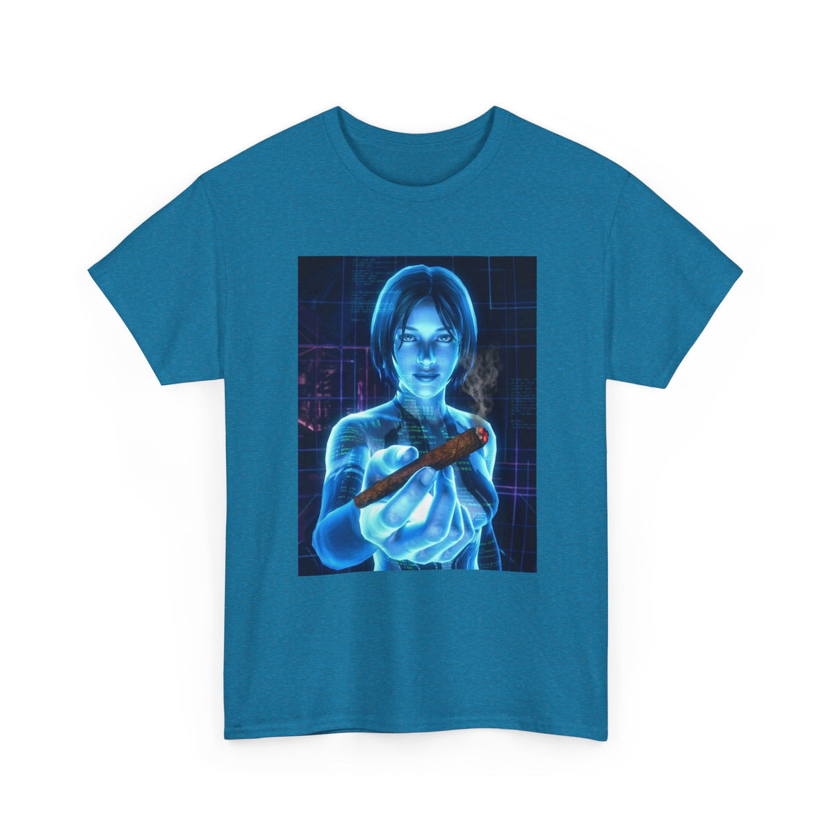 Holographic AI Offering You A Blunt Tee