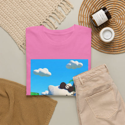 Edgy Kitty Flipping The Bird Tee