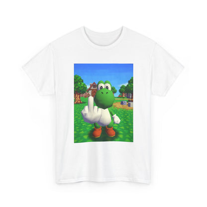 Yoshi Giving The Finger On A Tee