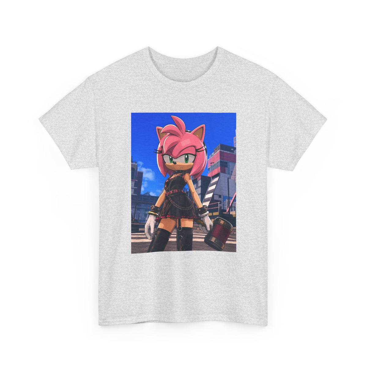 Gothic Amy Rose With Hammer Tee