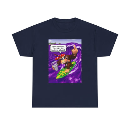Donkey Kong Surfing Purple Wave Middle Finger