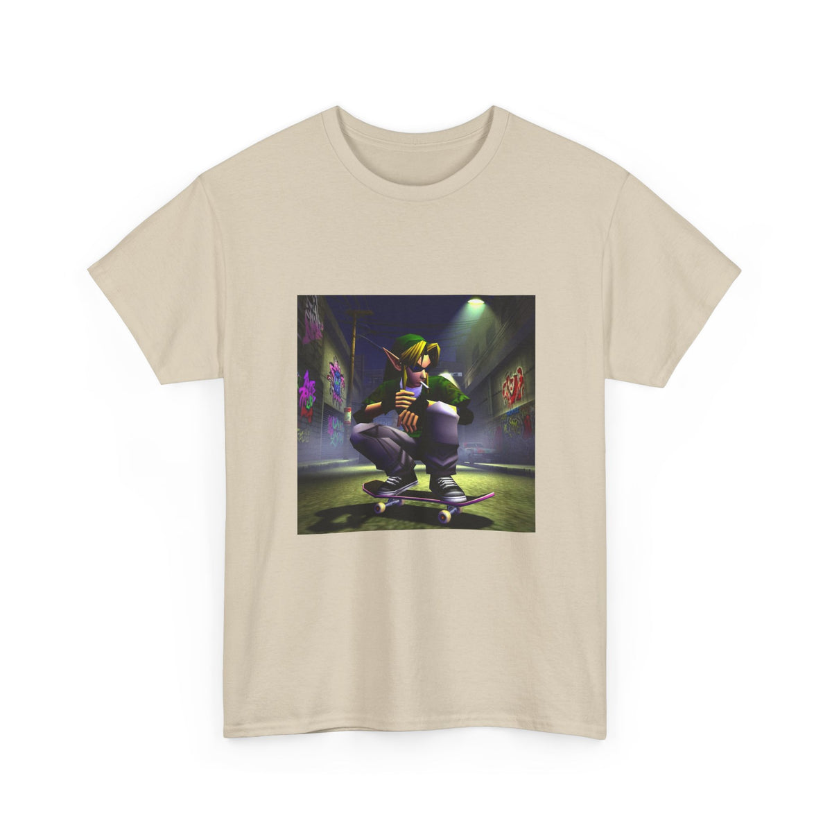 Skater Link Smoking In The Alley Tee (Design 7)