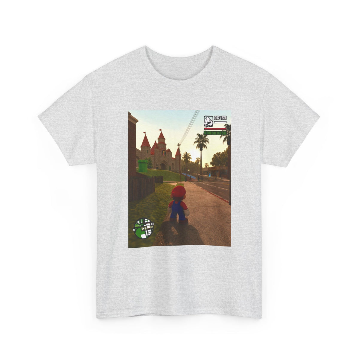 Mario In San Andreas Tee (Design 6)