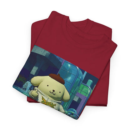 Pompompurin Skates and Flips The Bird