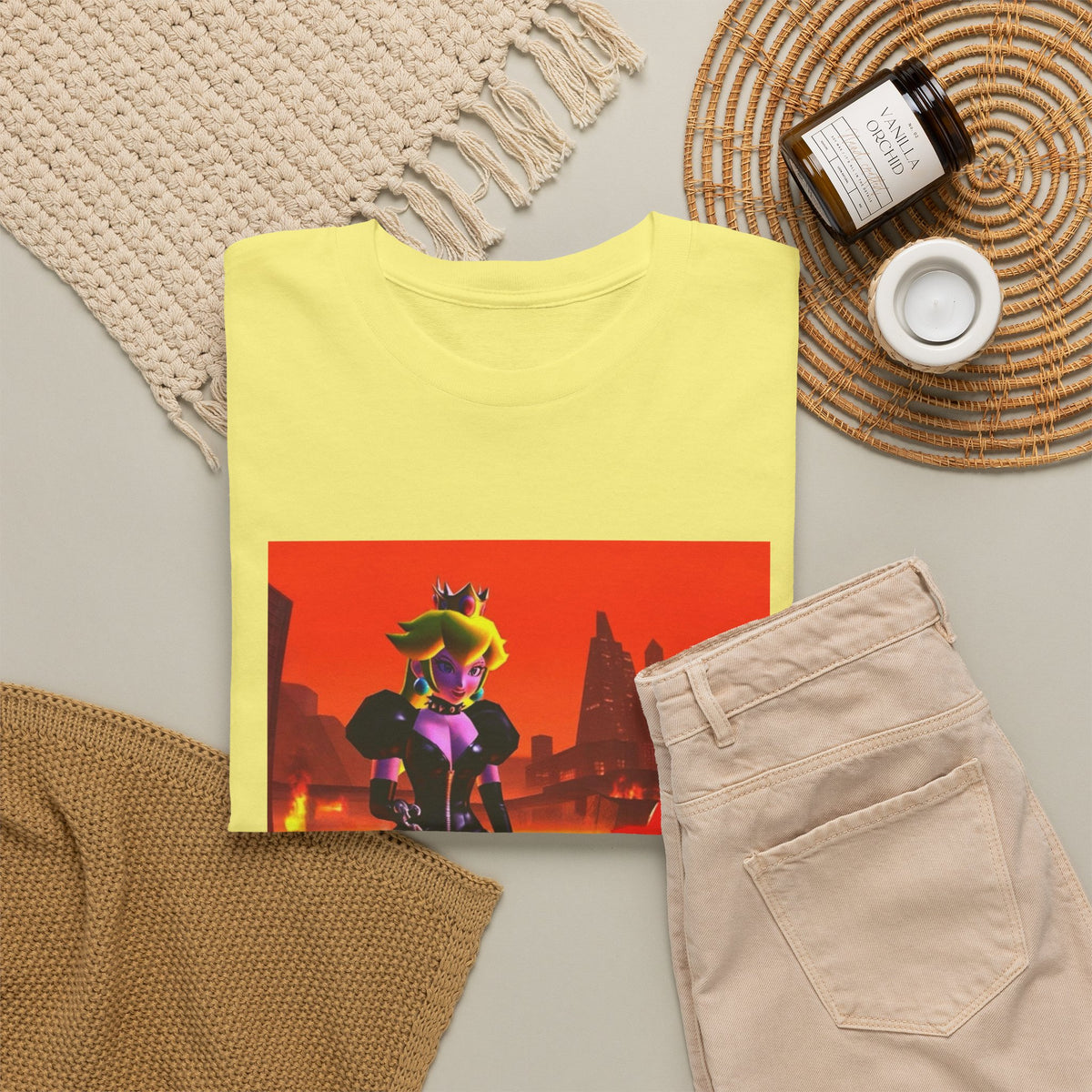 Dark Princess Peach Dominates Mario Tee