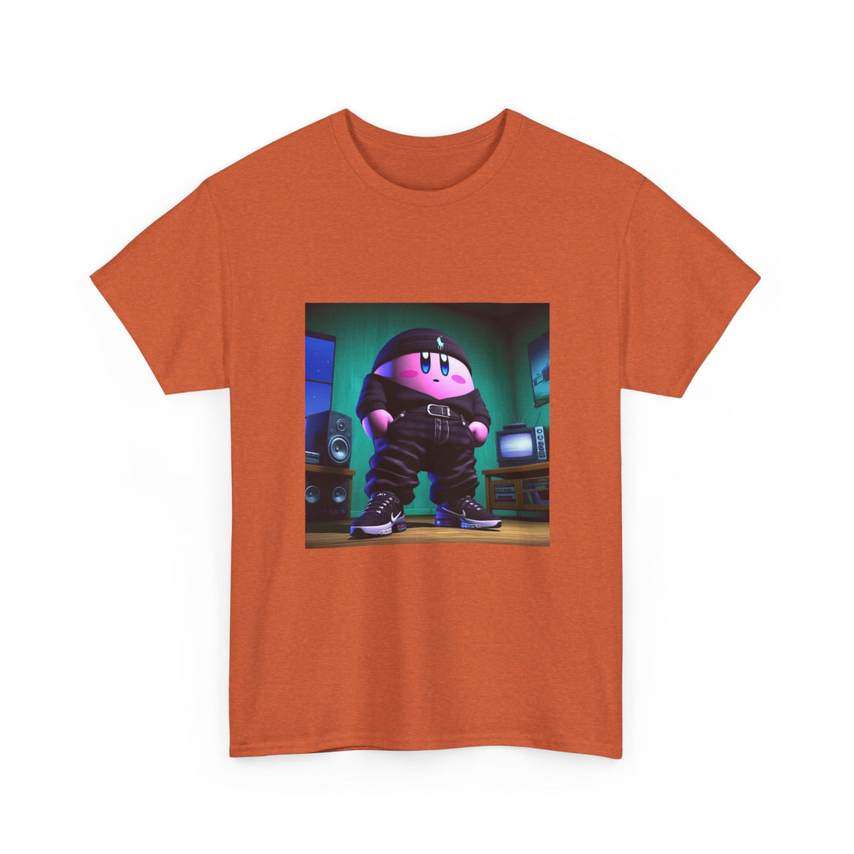 Drip Kirby Posing In His Crib Tee