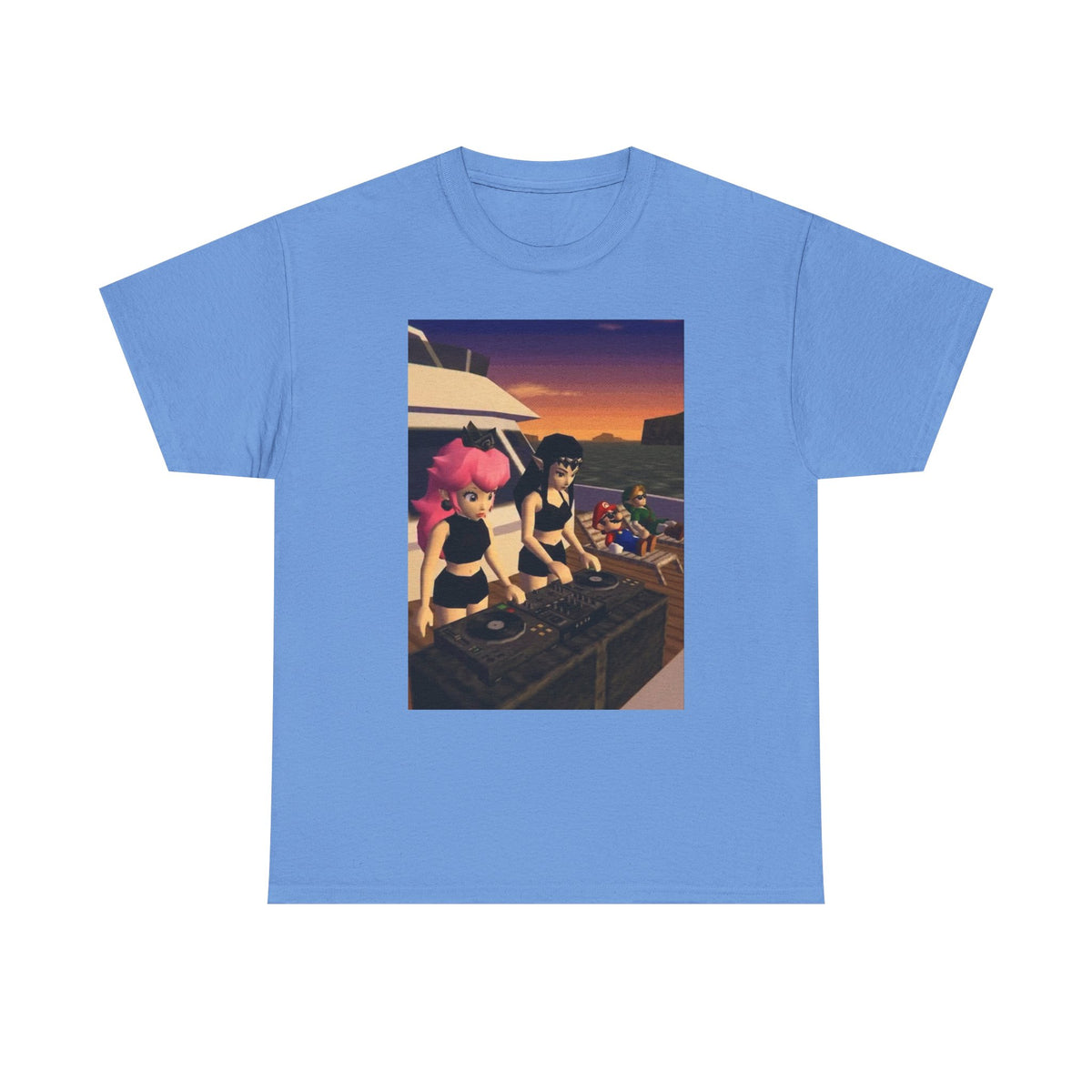 N64 Waifus DJ Yacht Party Tee