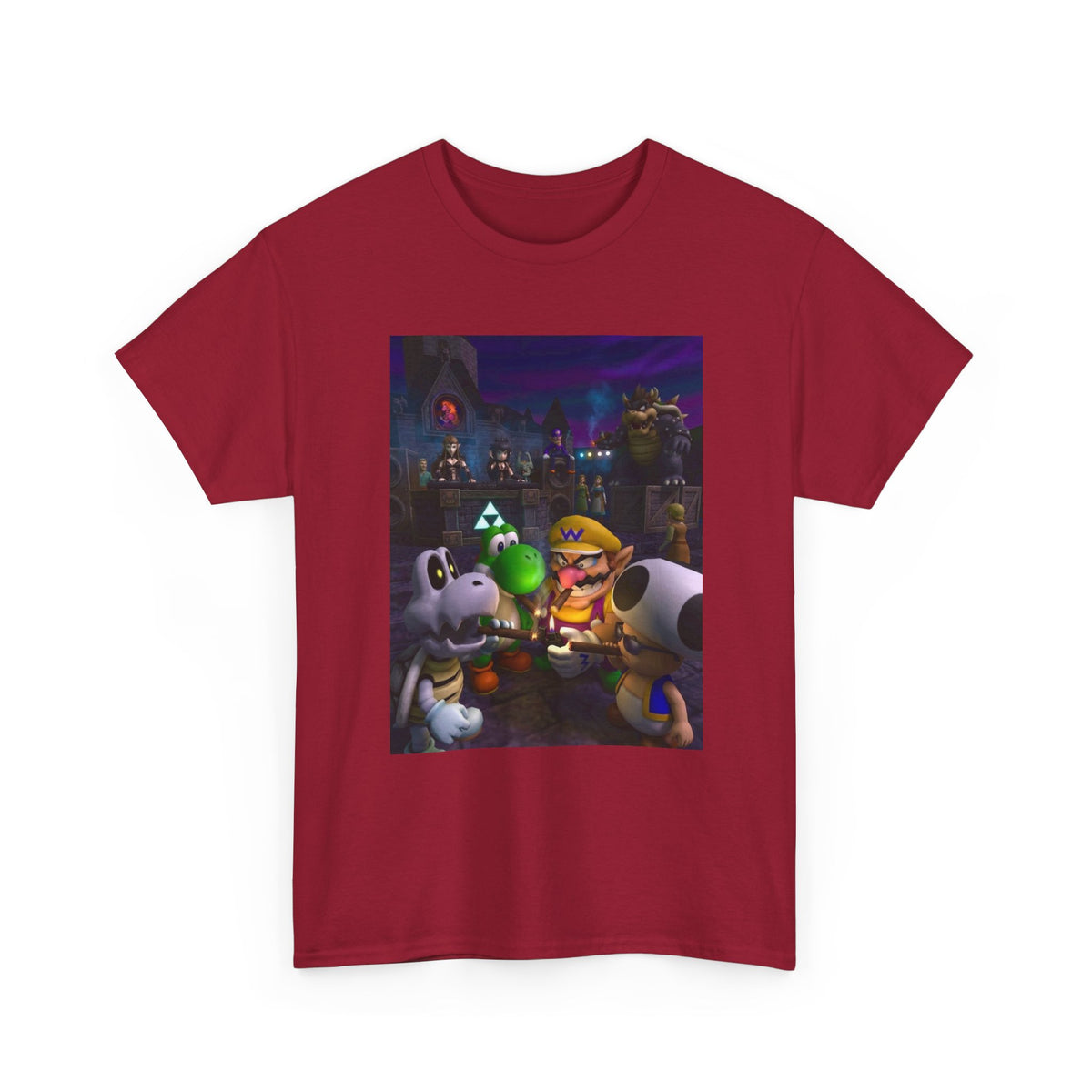 Wario, Yoshi, Toad, Dry Bones Lit Up Tee