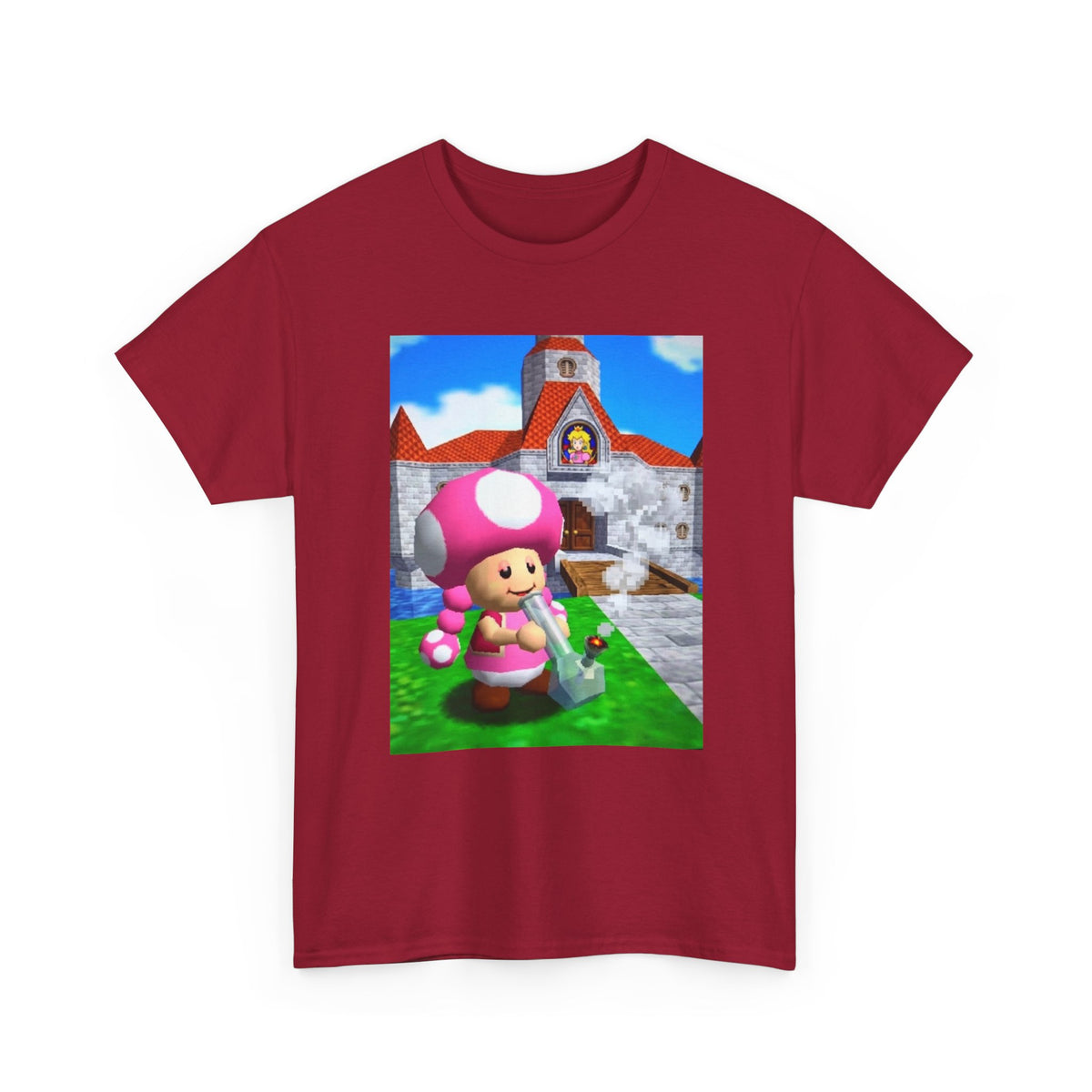 Toadette Hitting Bong At Peach's Castle