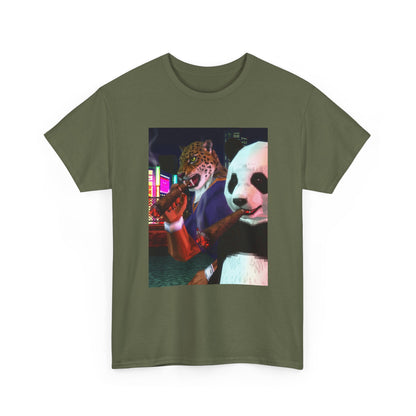 King And Panda Cigar Night Out Tee