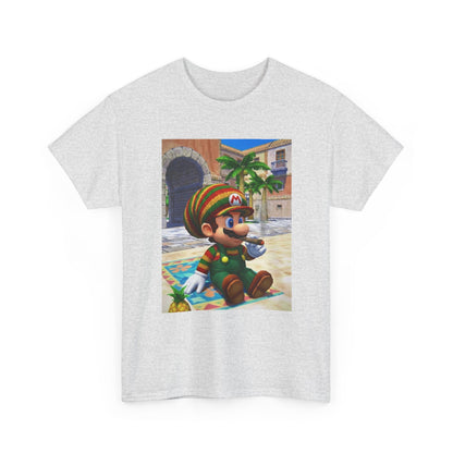 Rasta Mario Chilling With A Blunt