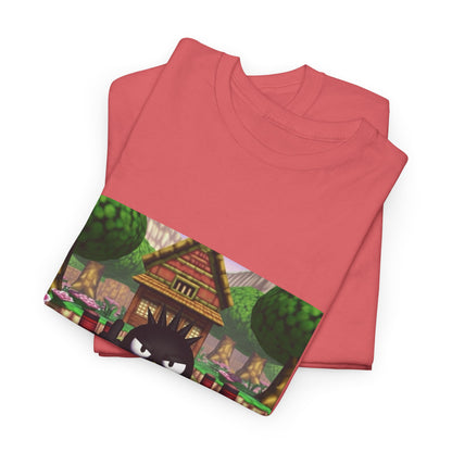 Grumpy Black Bird Flipping Off Tee
