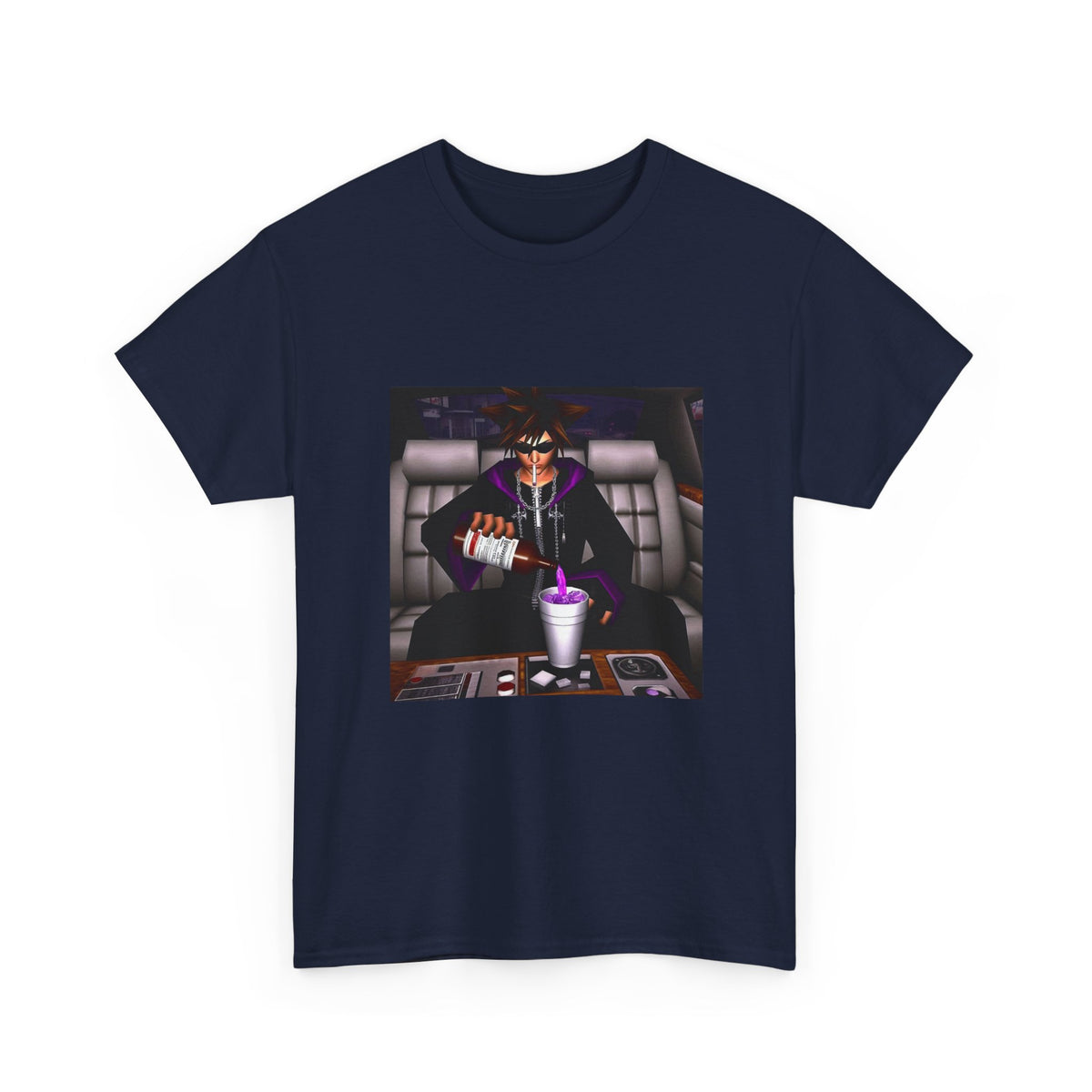 Lean Lord Smirking On Cloud Tee