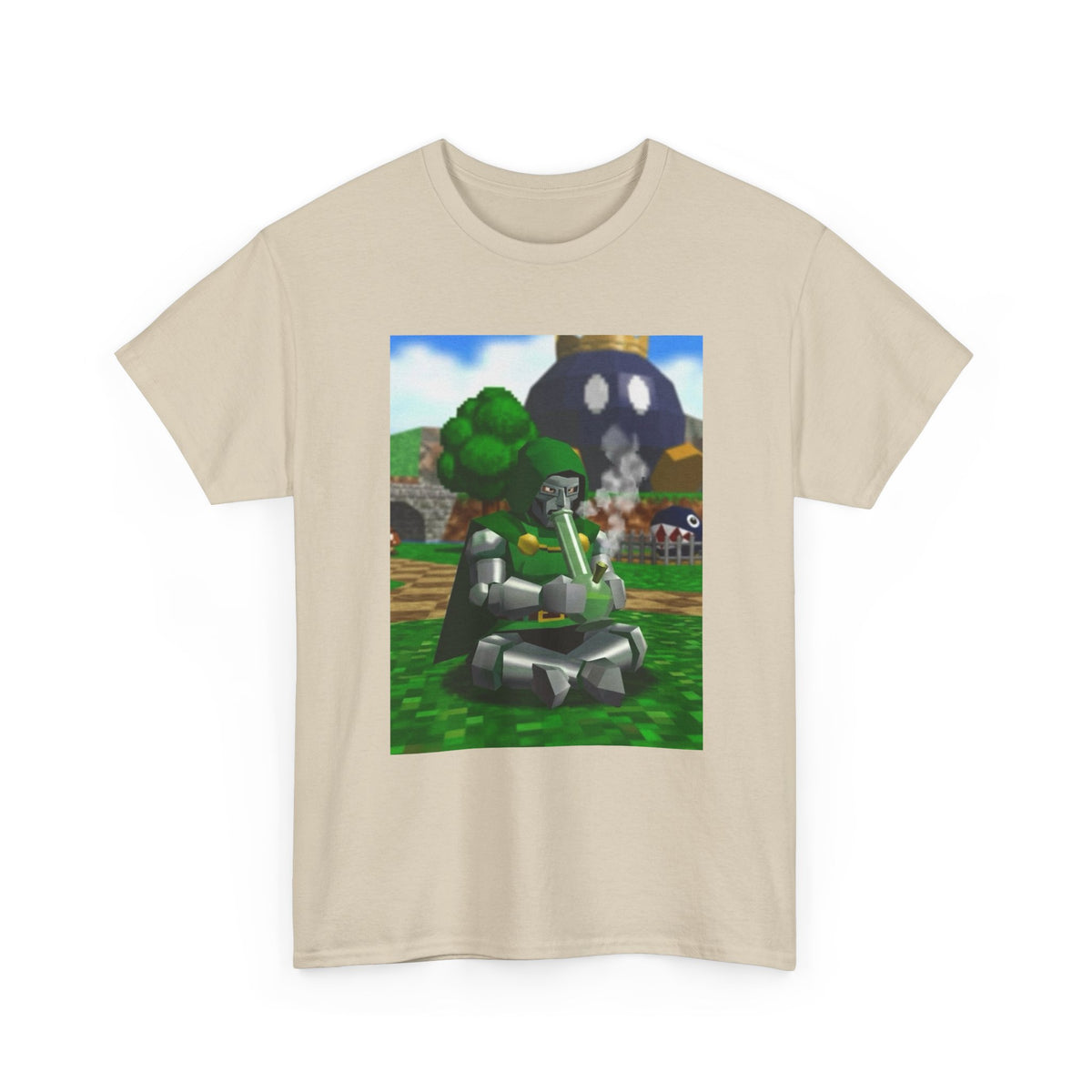 Doom Brocc Head Smoking Bong Tee