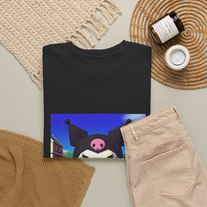 Kuromi Flipping The Bird Tee