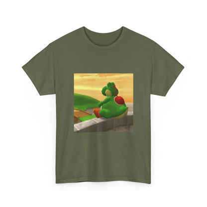 Chonky Yoshi Relaxing At Sunset Tee