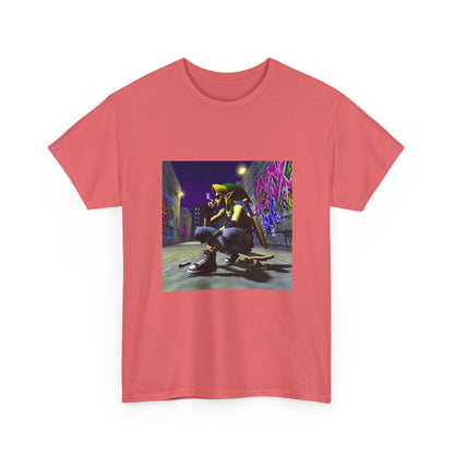 Edgy Link Smoking In Alley Tee
