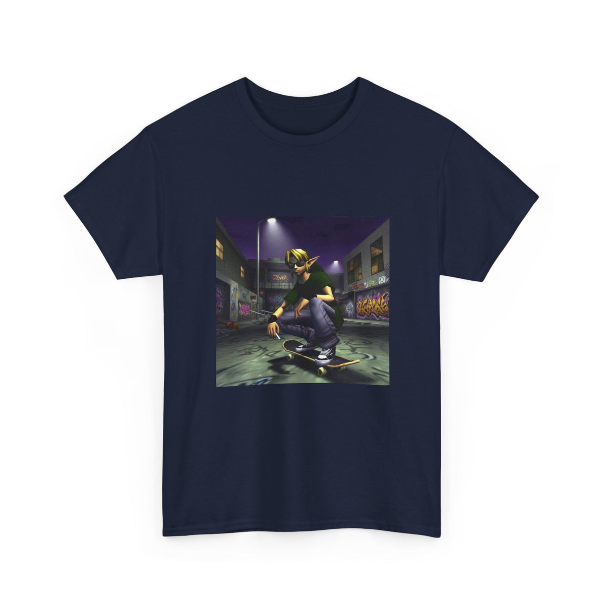 Skater Link Smoking In The Alley Tee