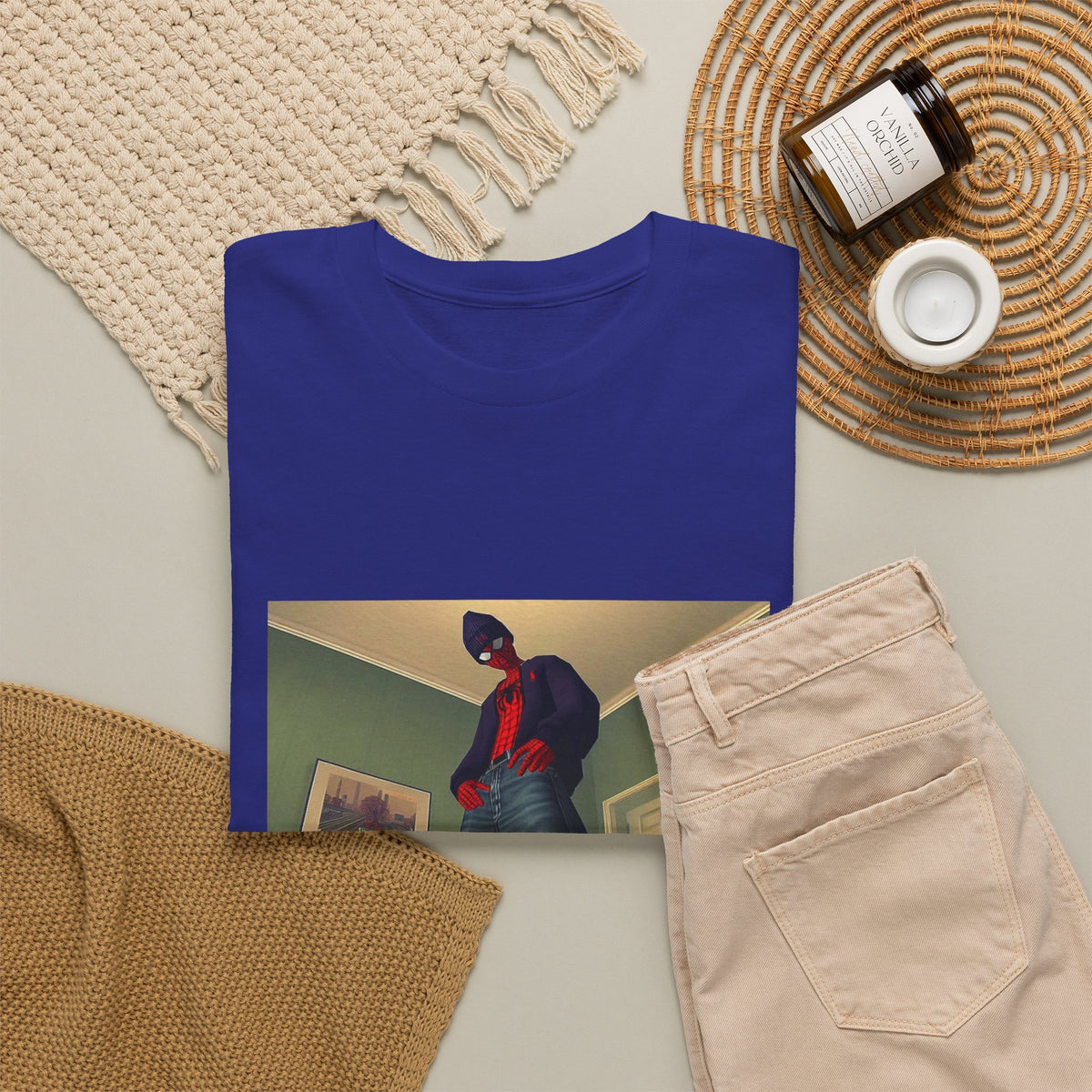 Street Spider-Man Chillin' In His Room Tee