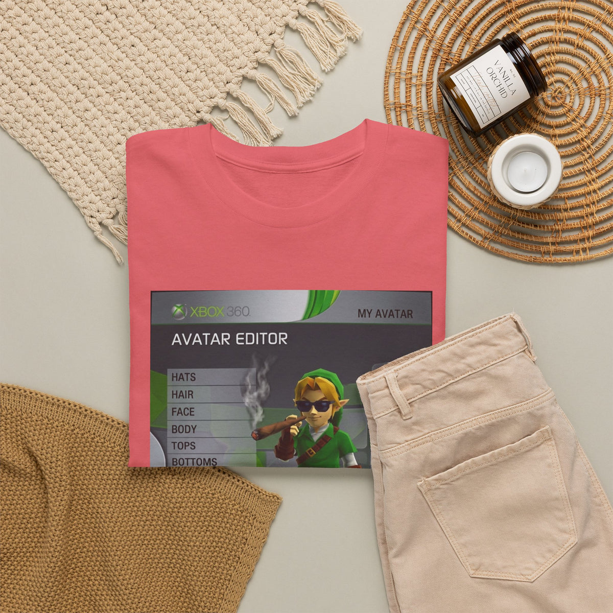 Chill Link Smoking Blunt Avatar Tee