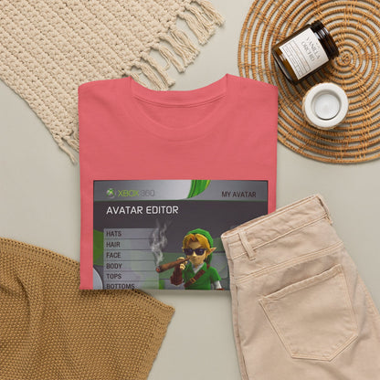 Chill Link Smoking Blunt Avatar Tee