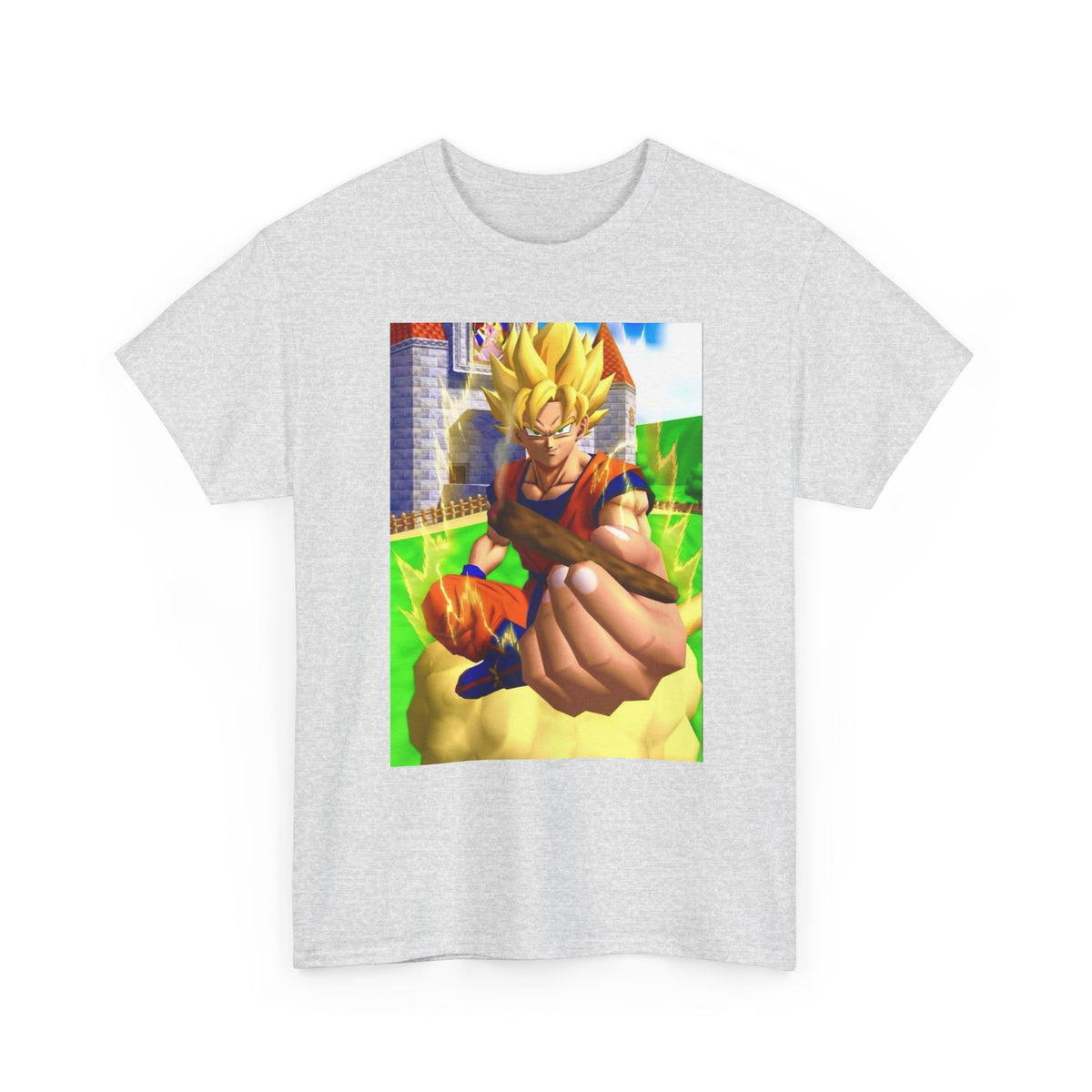 Super Saiyan Goku Offering A Blunt Tee