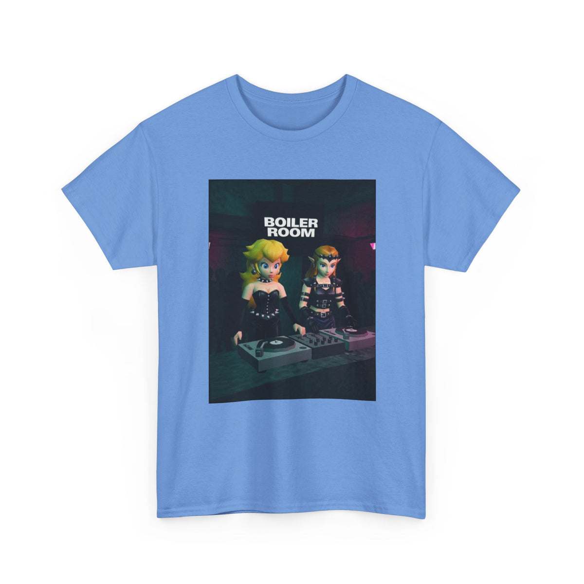 Gothic Peach and Zelda DJing Boiler Room Tee