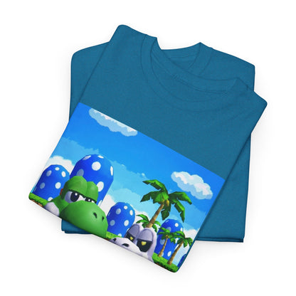 Yoshi And Dry Bones Flipping Off Tee