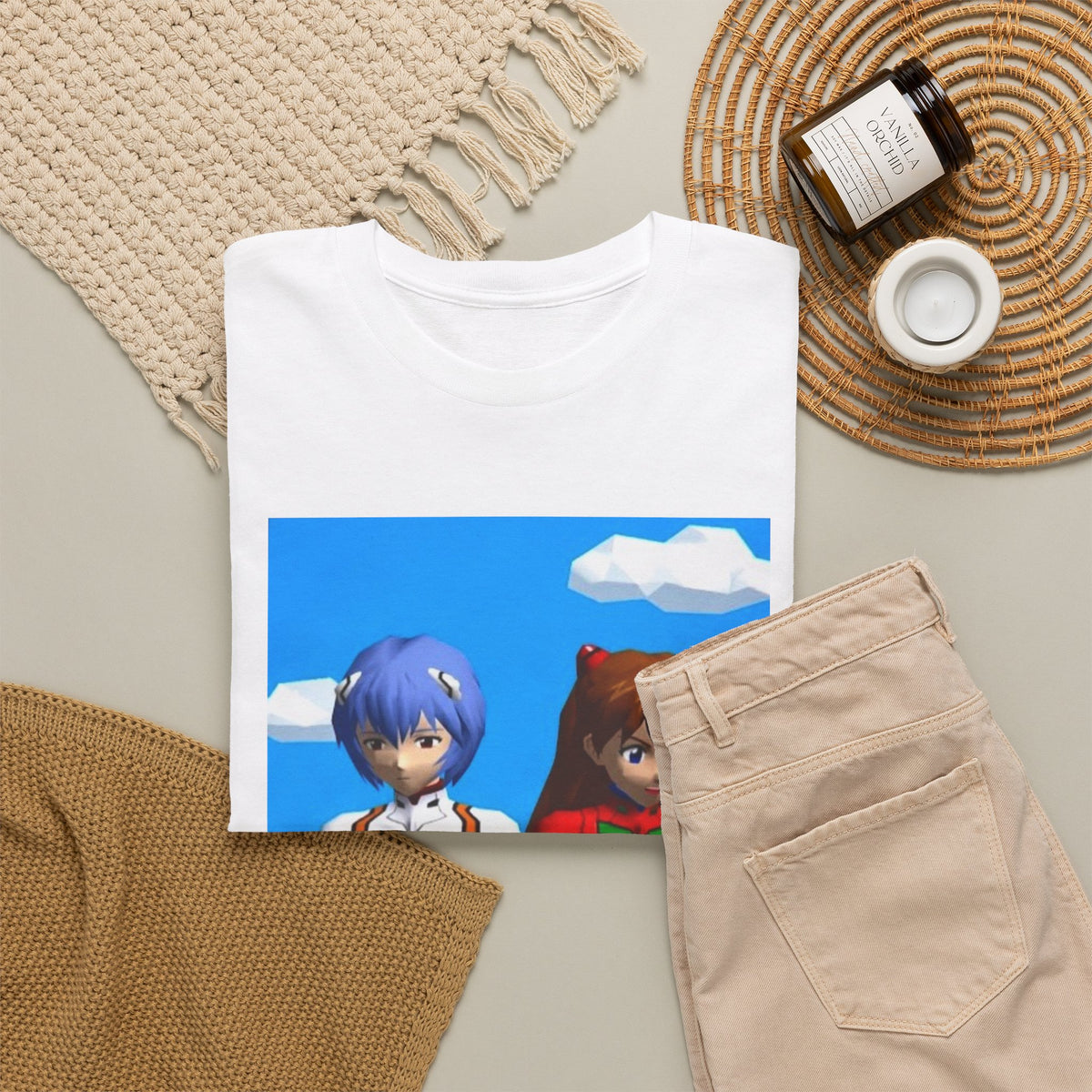 Rei And Asuka Gaming On PSPs Tee