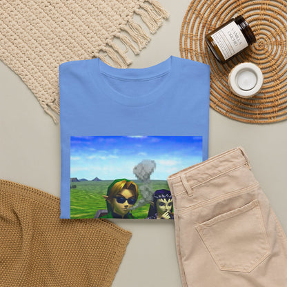 Link and Dark Zelda Blazing Hyrule Field