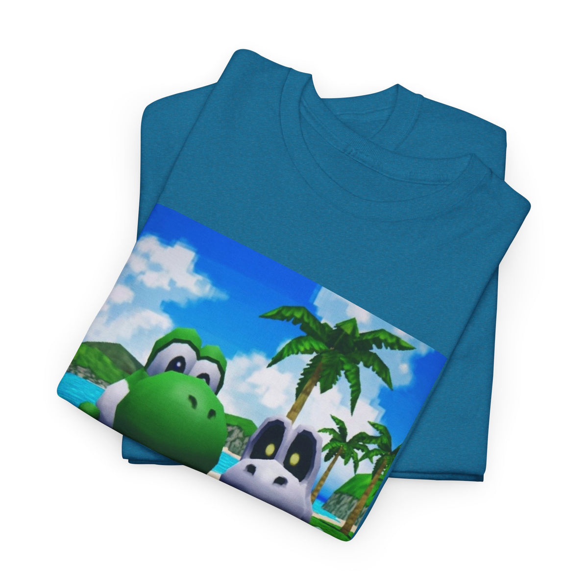 Yoshi and Dry Bones Flipping Off (Design 4)